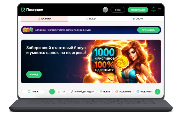 Покер Дом вход